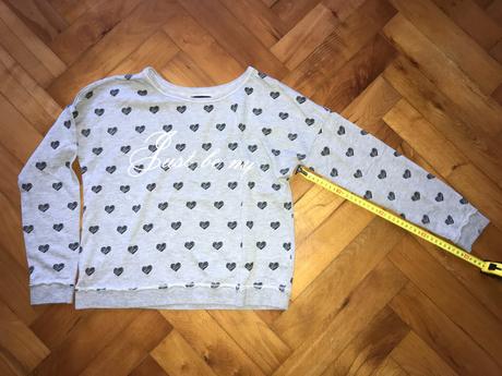 Tričko so srdiečkami, reserved,s