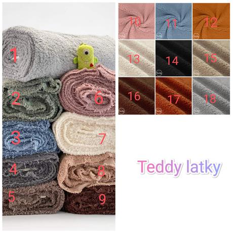 Teddy set turban a nákrčník, <50 - xxxl