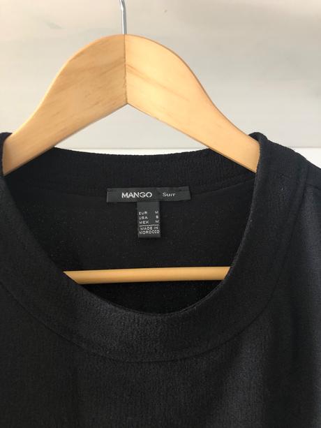 Elegantný top bez rukávov, mango,m