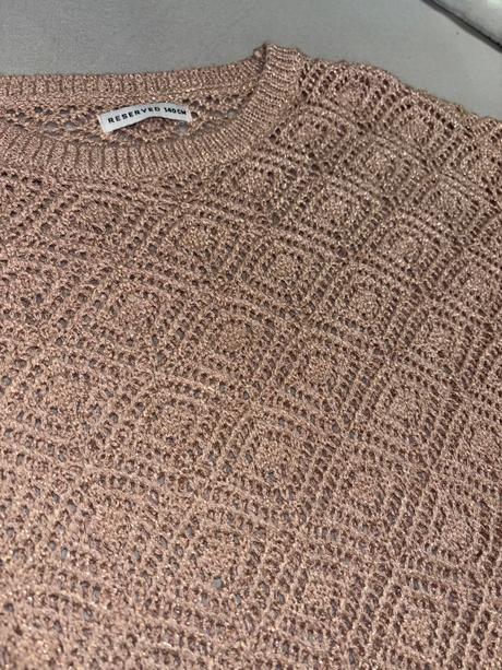 Trblietavý svetrík reserved, reserved,140