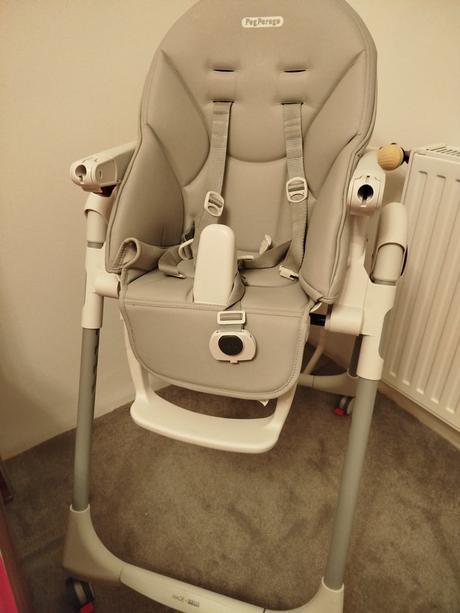 Peg pérego polohovateľná stolička+ nový mojkáč, peg-pérego