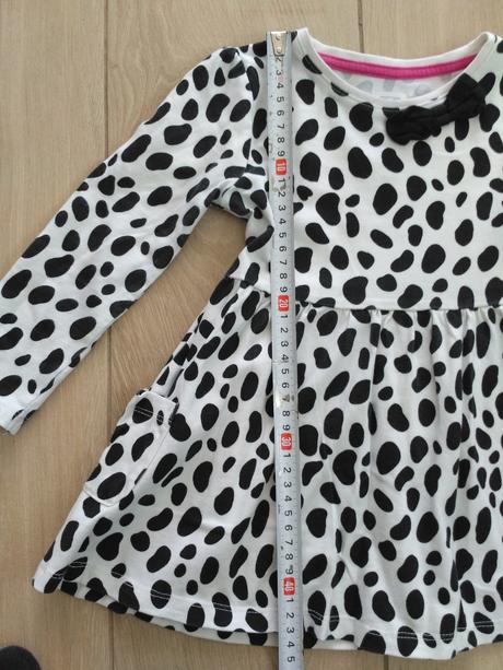 Šaty dalmatín, dalmatínske s vačkami, f&f,92