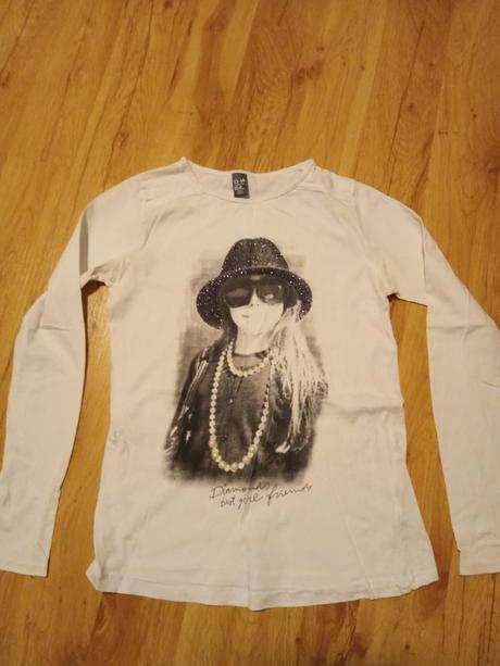 Značkové tričko zara s dlhým rukávom, zara,164