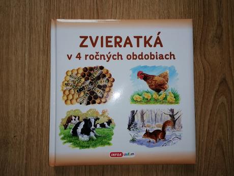 Kniha- zvieratá v 4 ročných obdobiach, 