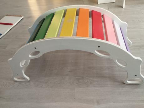 Montessori xxl hojdacka so smykackou/preliezackou, 