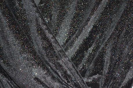 Terranova  crop top s dlhým rukávom trblietavý, terranova,s