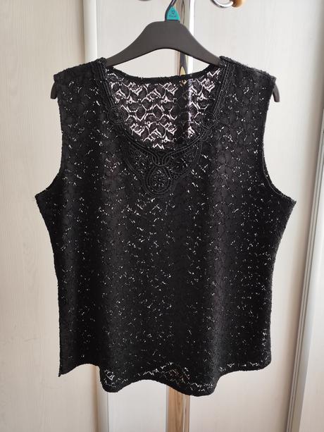 Krajkový top, xl