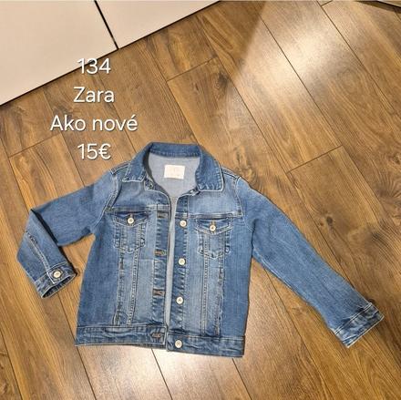 Riflová bunda, zara,134