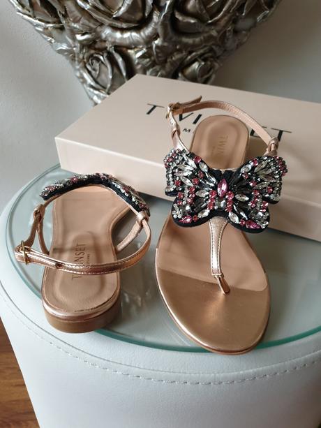 Twinset kozene sandalky - pc 224 eur, 36