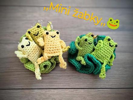 Kľúčenka,,mini žabka,,,