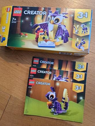 Lego creator fantastické lesné stvorenia 31125,