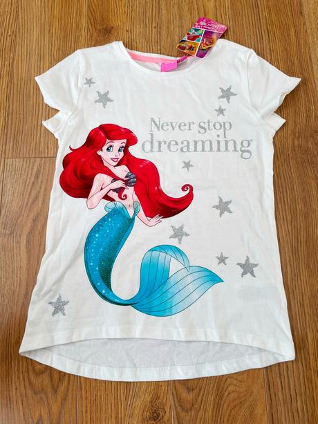 Tričko s ariel, disney,128