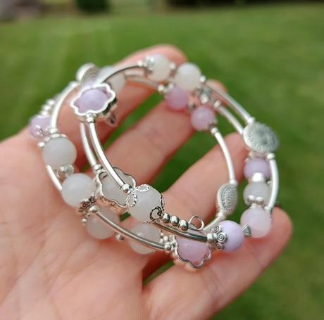 Náramok z minerálov pre panny, váhy, ryby, rak, 