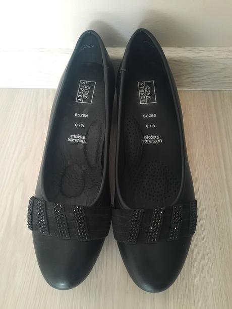 Kožené lodičky (vd 24,5 cm), deichmann,37