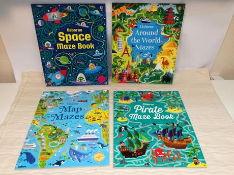 Usborne space maze book nau19,