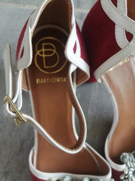 Sandále baldowski v40,25,5 cm,opät 7cm,vnútri koža, 40