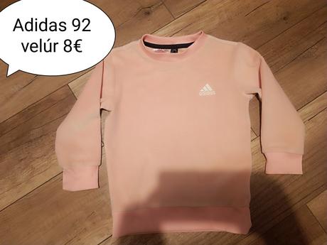 Adidas velurova mikina, adidas,92