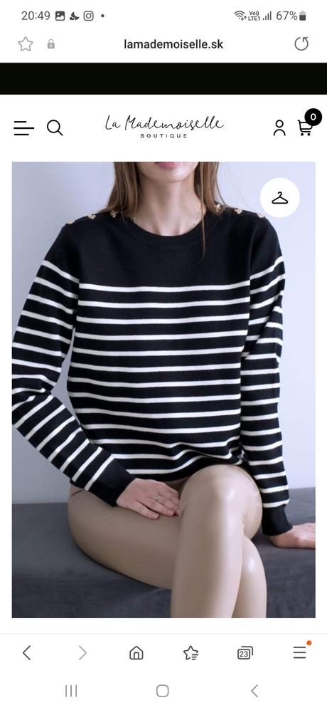 Sveter, pulover busy bee la mademoiselle, 