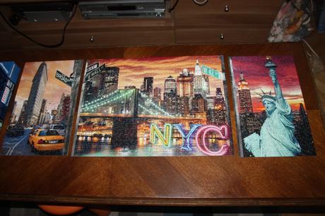 Puzzle new york triptychon  1000, 