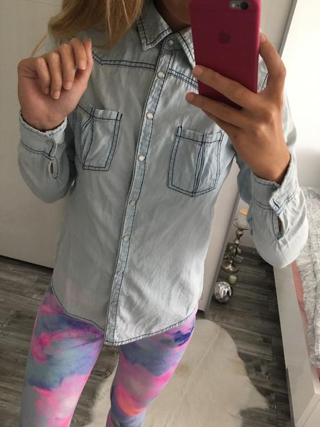 Riflova košeľa, tally weijl,34