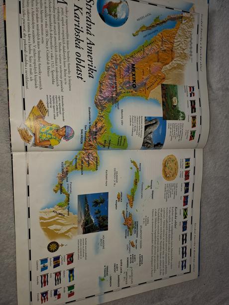 Knizka"atlas sveta pre skolakov",