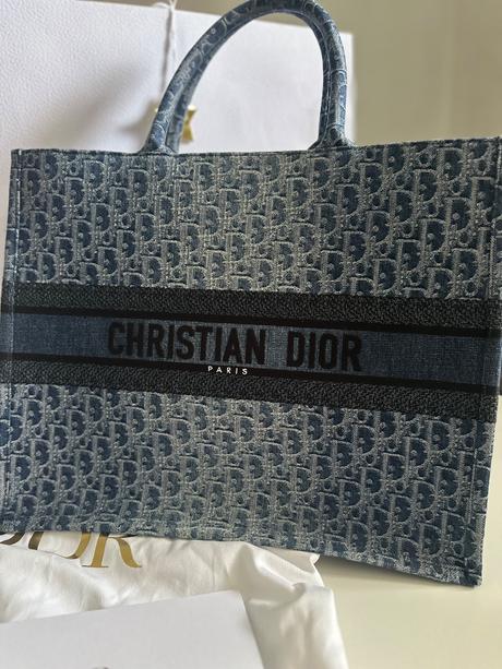 Christian dior book tote medium taska, dior