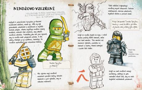 Lego ninjago "kniha spinjitzu",