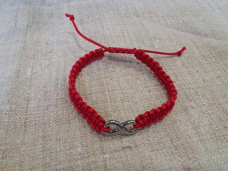 Handmade nastavitelny naramok, 