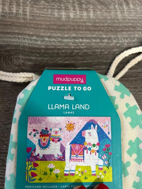 Mudpuppy nove puzzle lama land,