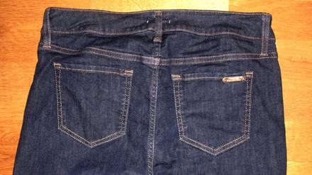 Tmavomodre slim rifle f&f, c. 40, f&f,40