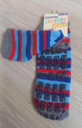 Ponozky nove - 2 pary, (1 par protismykove), c&a,31 / 32 / 33 / 34