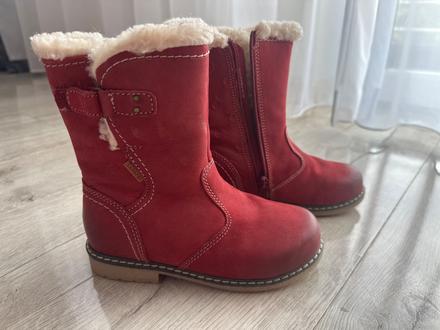 Krásne kožené zimné čižmy s kožušinou, lasocki,29