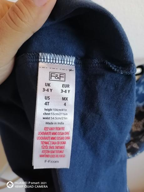 Letné šaty hviezdičky, f&f,98