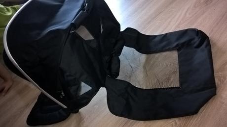 Nová slnečná clona oyster lite +podložka do kočíka,