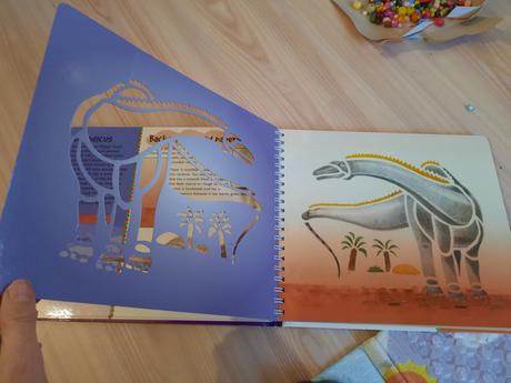 Veľká encyklopedia o dinosauroch, kreslenie, 