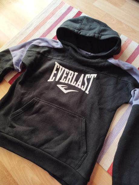 Čierna mikina everlast č.158, 158