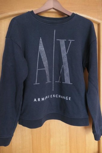 Armani exchange ikonicka luxusna damska  m/l, armani,l