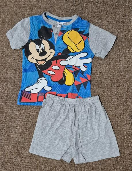 Pyžamko na leto mickey mouse veľkosť 110, 110