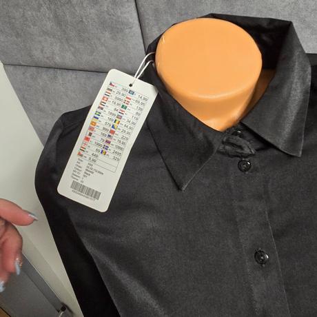 Cierna bluzka, fishbone,xs