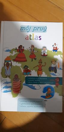 Knizka "moj prvy atlas",