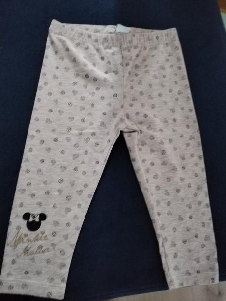 Úžasná suprava minnie, tričko a leginky - 74 až 92, f&f