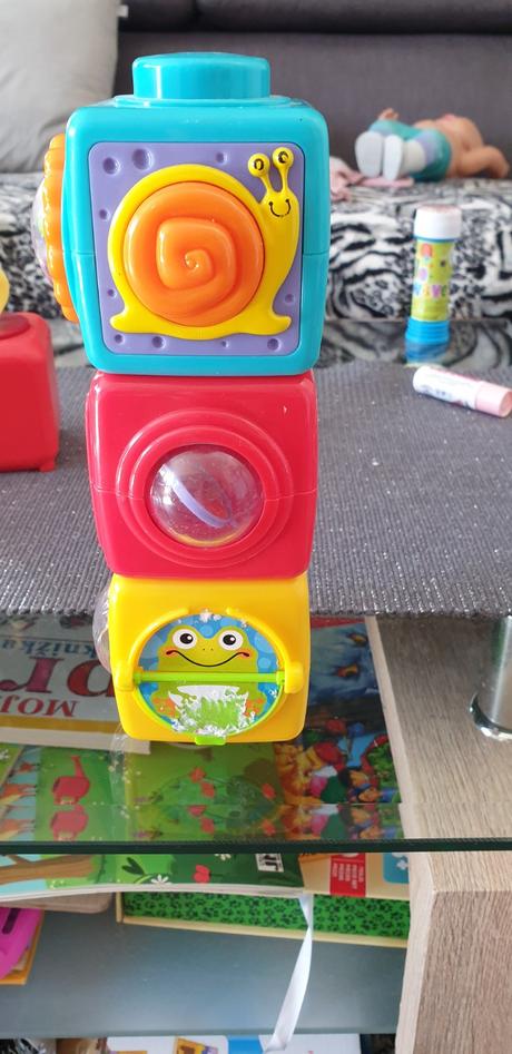 Fisherprice zvukové kocky, 