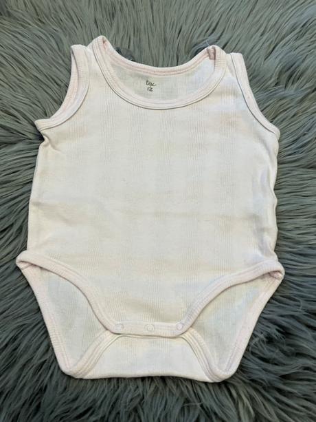 Dievčenské body svetlo ružové (12 mes.), 86