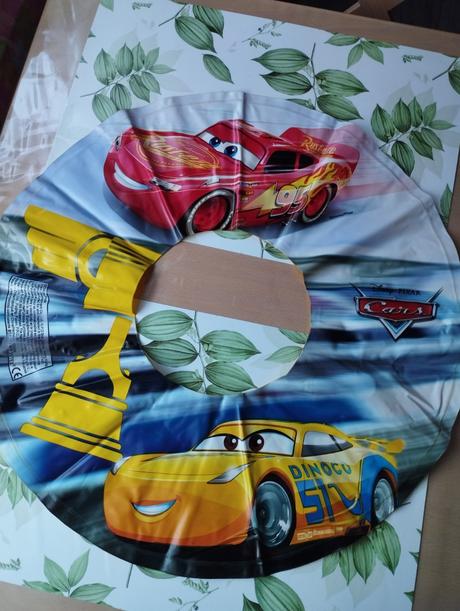 Plavacie koleso mc queen, 