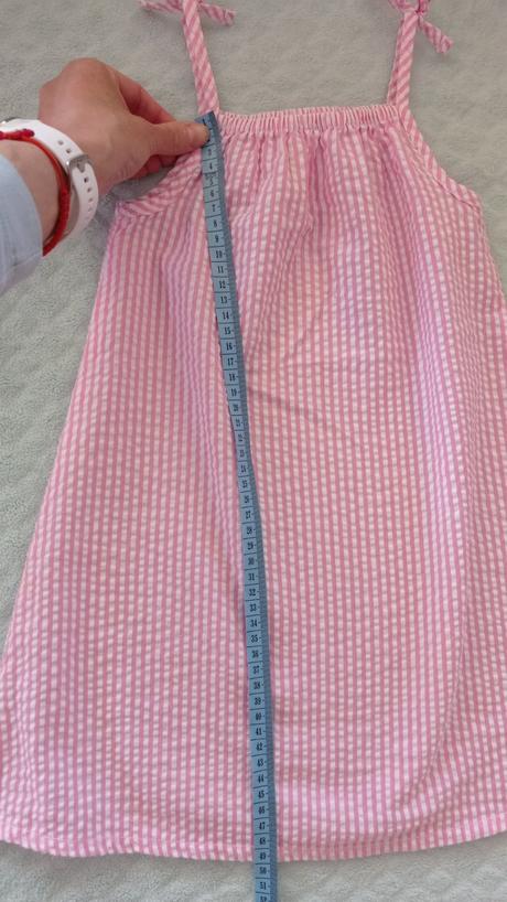 Letné šaty na ramienka s maslickami, nutmeg,104