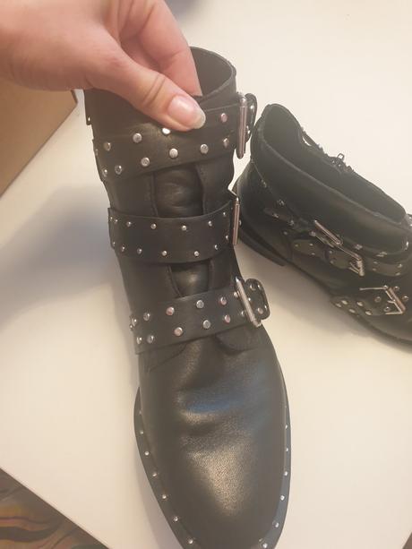 Kotnicky kožené stradivarius, stradivarius,39