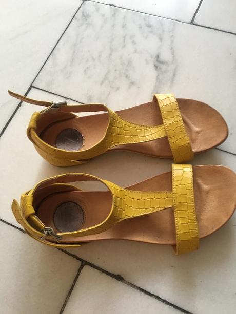 Kožené sandále, 38