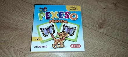 Pexeso efko - príroda- ako nové, 