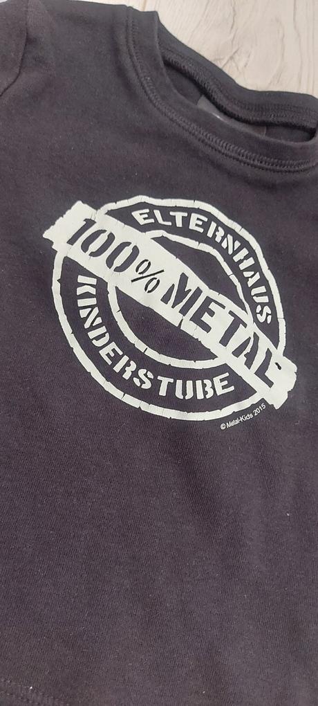 Tričko pre malého metalistu/tku, 80