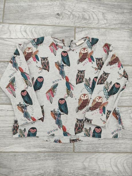 Tričko sovičky, zara,98
